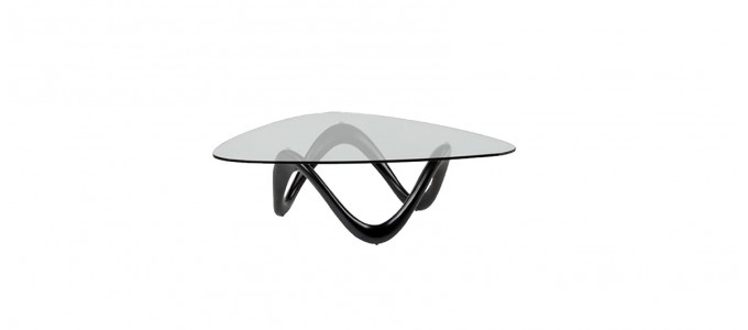 Table basse design noire - Niagara