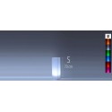 Colonne lumineuse à LED carrée 70 cm multicolore