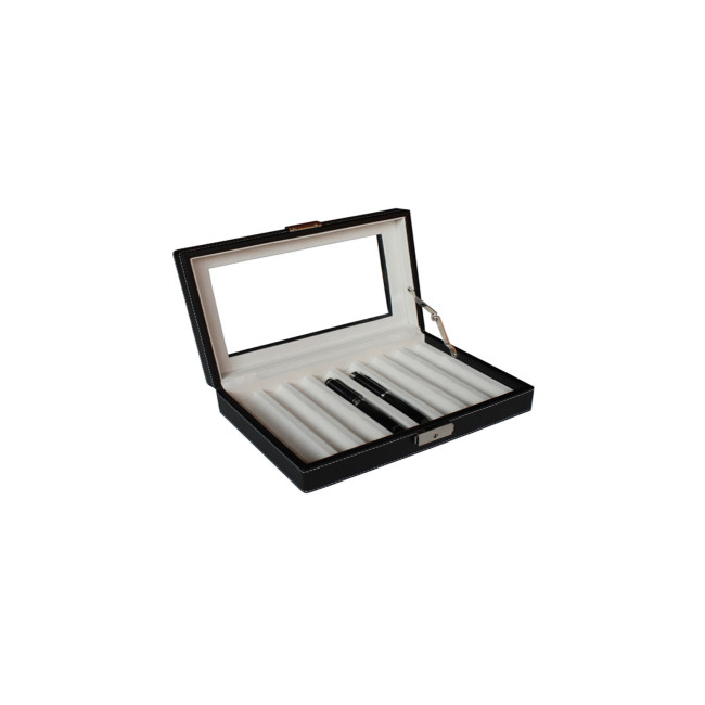 Boite de rangement noire 8 stylos – En stock à Prix Discount !