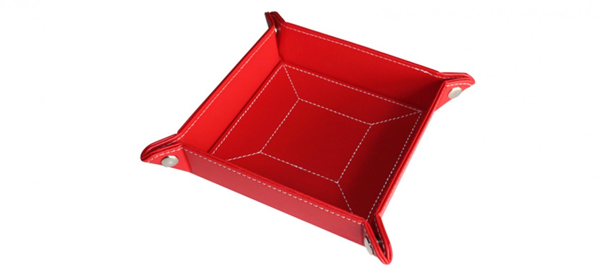 Etui à clés rouge