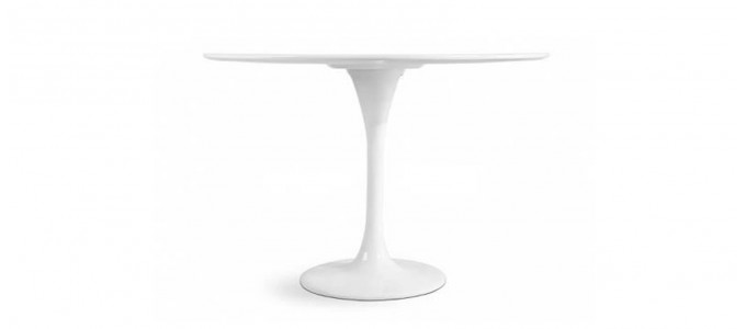 Table design ronde 110cm