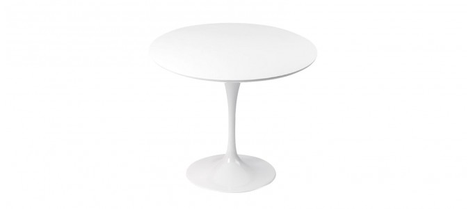 Table design ronde 90cm