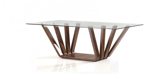 Table à manger design en bois - Berobella