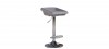 Tabouret de bar en tissu gris - Udine