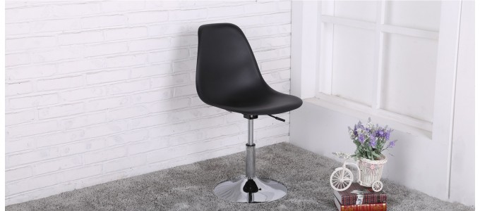 Lot de 4 chaises salle à manger noires - Soft