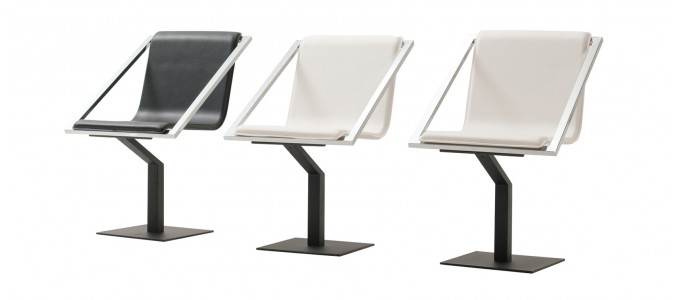 chaise salle a manger noire atio