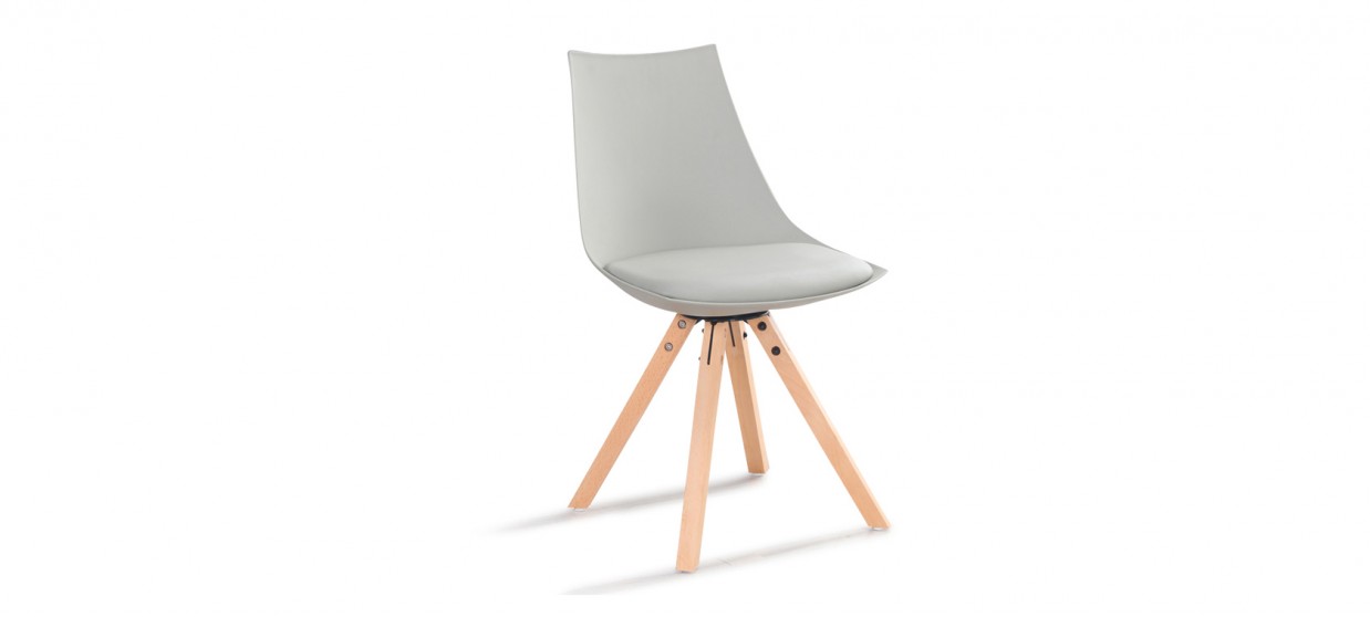 Chaise design blanche - Lily - DESIGNETSAMAISON - Plastique - Blanc -  Contemporain - Design