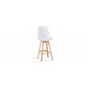 Tabouret de bar scandinave blanc - Gotteborg