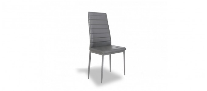 Lot de 4 chaises grises - Lena