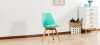 Lot de 4 chaises scandinaves vertes - Bjorn