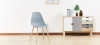 Lot de 4 chaises scandinaves grises - Ela