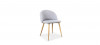 Chaise scandinave grise - Rossi