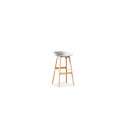 Tabouret de bar scandinave gris - Bera