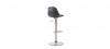 Tabouret de cuisine design noir - Deki