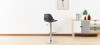 Tabouret de cuisine design noir - Deki