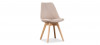 Chaise scandinave tissu - Bjorn