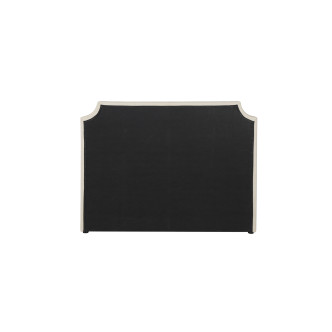 Tête de lit cloutée tissu taupe 160 cm – qualité irréprochable