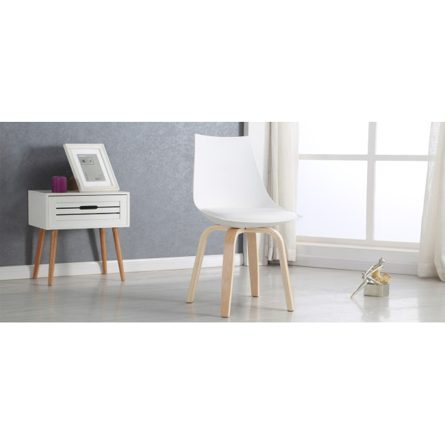 Chaise style nordique Nicosie - Stocks limités