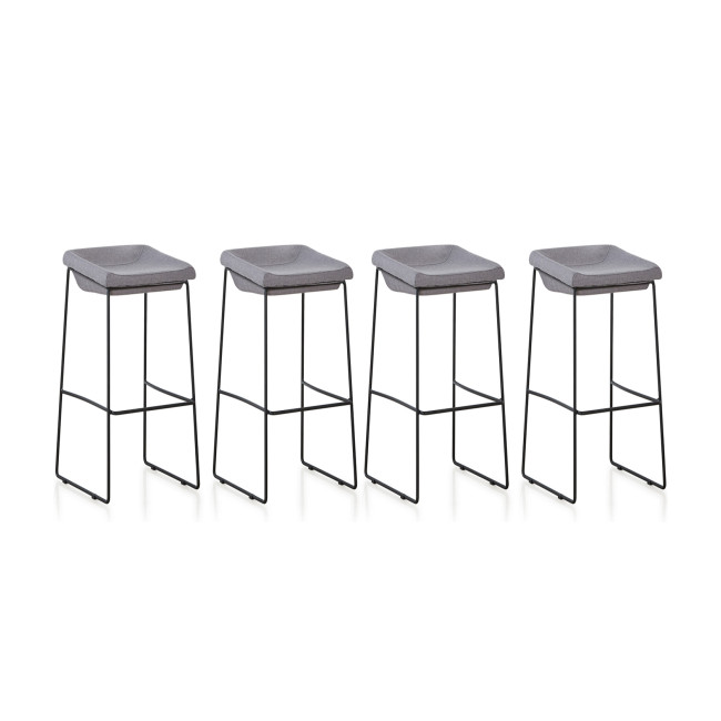 4 tabourets de cuisine  | Pieds en métal
