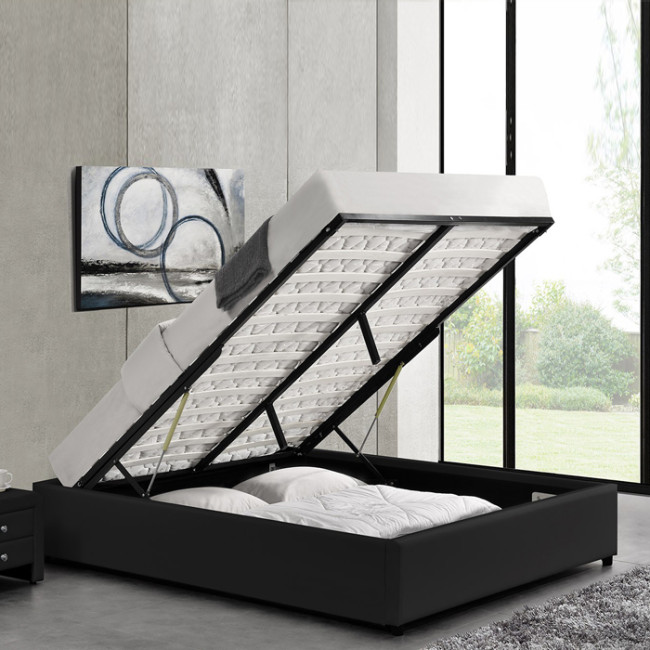lit design avec coffre de rangement - Eveil
