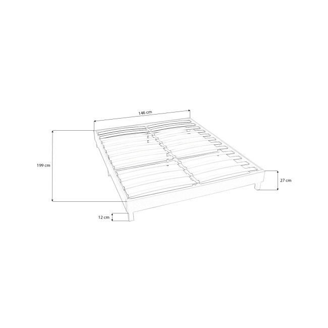 lit design avec coffre de rangement - Eveil