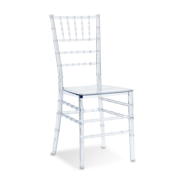 Chaise transpartente en polycarbonate Napoléon - Prix Canon !