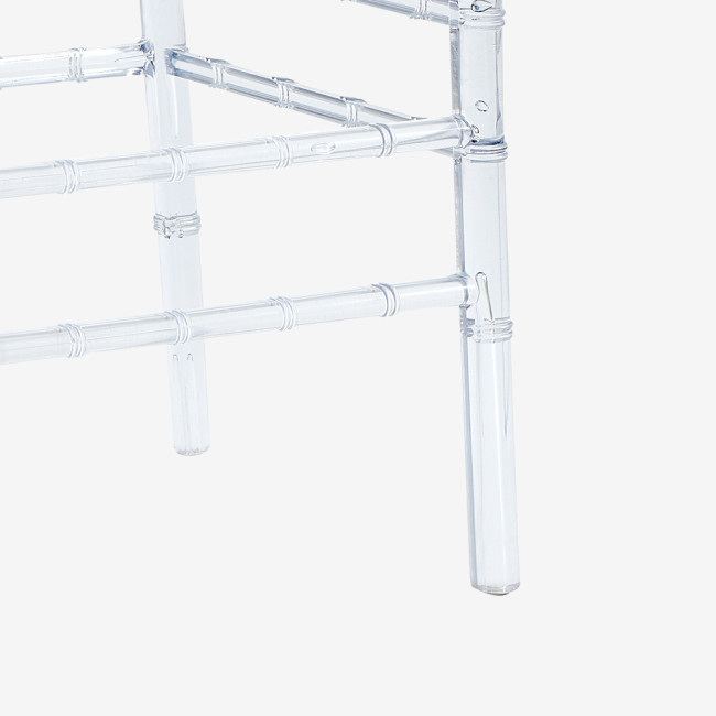 Chaise transpartente en polycarbonate Napoléon - Prix Canon !