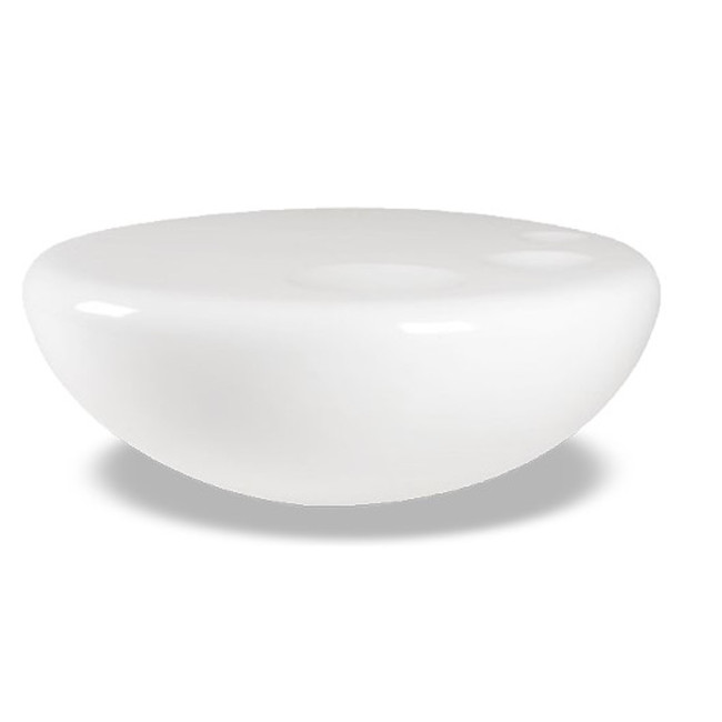 Table basse blanche laquée Talia - Prix Usine !