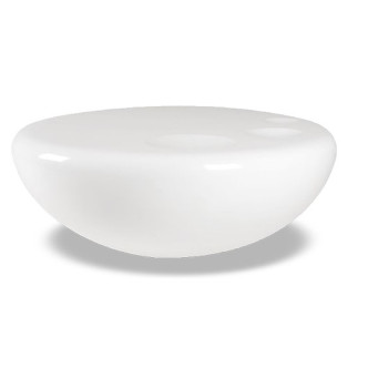 Table basse blanche laquée Talia - Prix Usine !
