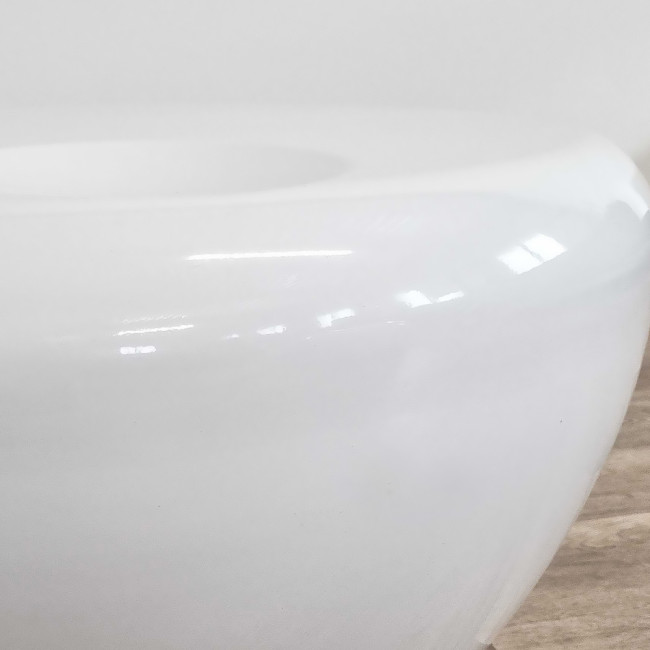 Table basse blanche laquée Talia - Prix Usine !