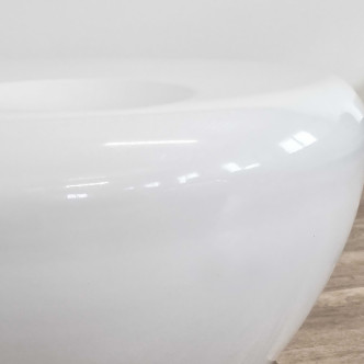 Table basse blanche laquée Talia - Prix Usine !