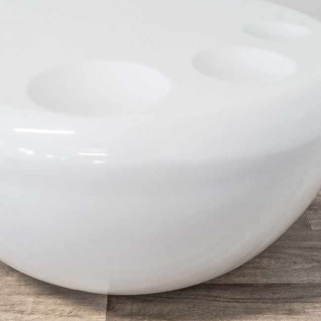 Table basse blanche laquée Talia - Prix Usine !