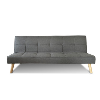 Banquette clic clac 3 places grise – Prix Discount