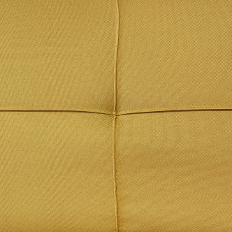 Banquette clic clac 3 places convertible jaune moutarde – Siljan