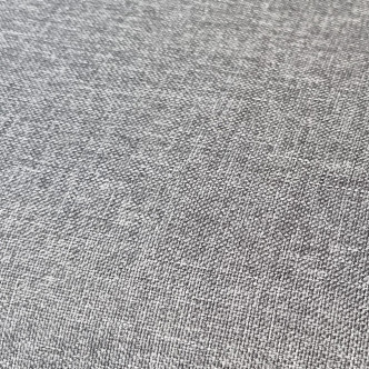Banquette clic clac 3 places en tissu gris - Ester