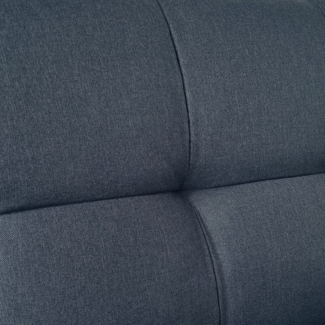 Banquette clic clac 3 places en tissu gris - Hellin