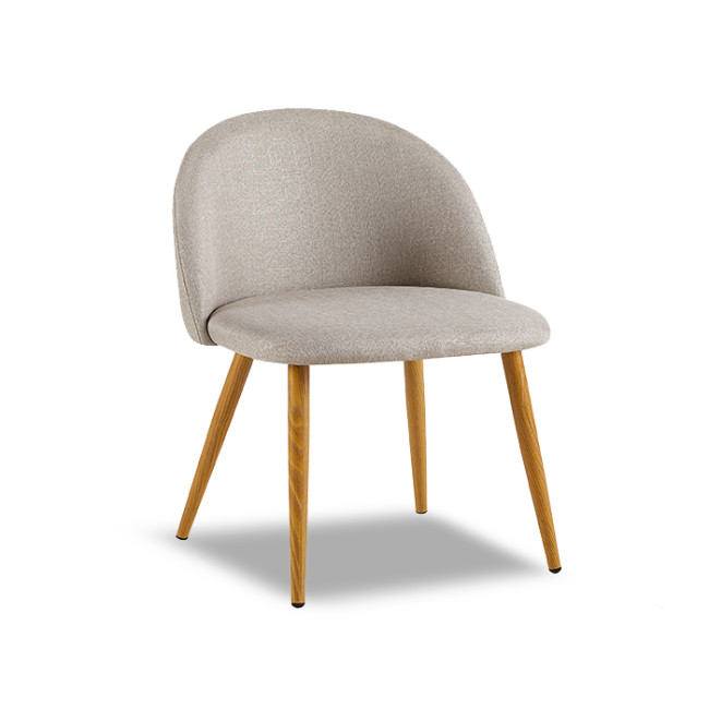 Chaise scandinave beige - Rossi

