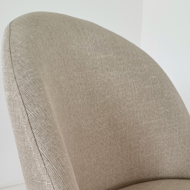 Lot de 4 chaises scandinaves beiges - Rossi

