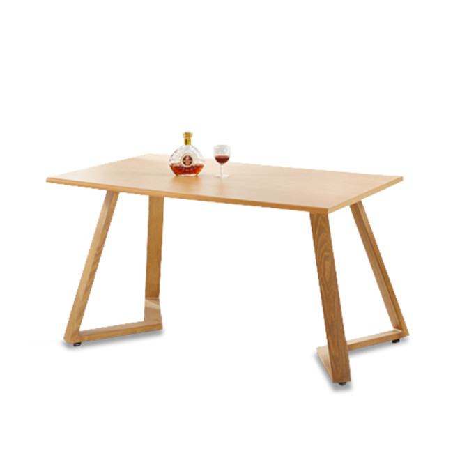 Table à manger coloris chêne 120cm Trevi - Offre limitée !