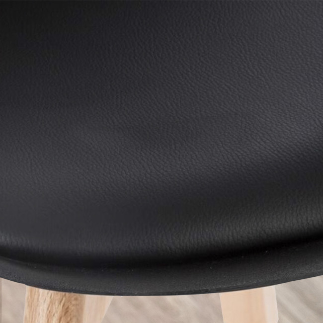 Chaise style scandinave Bjorn – Piètement en bois premium