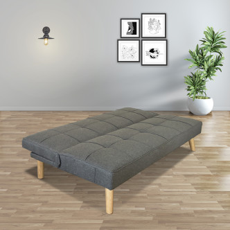 Banquette clic clac 3 places grise – Prix Discount