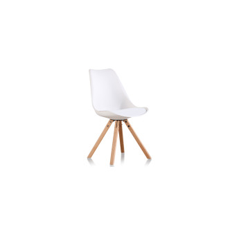 Chaise scandinave avec piètement en bois – Helsinki