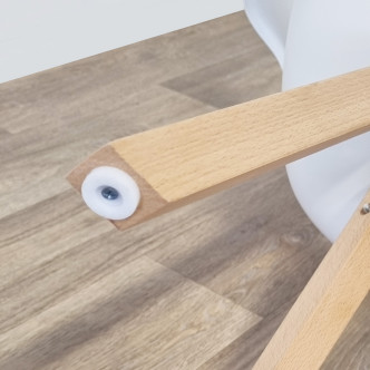 Chaise scandinave avec piètement en bois – Helsinki