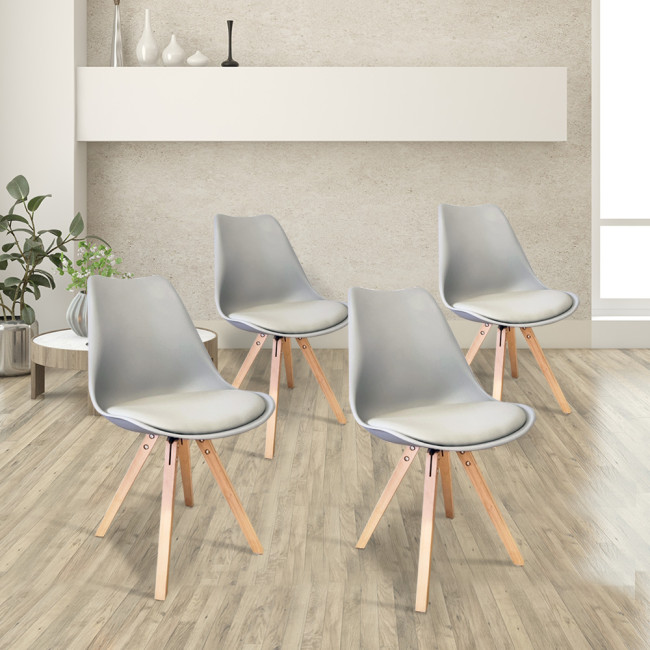Chaise scandinave avec piètement en bois – Helsinki