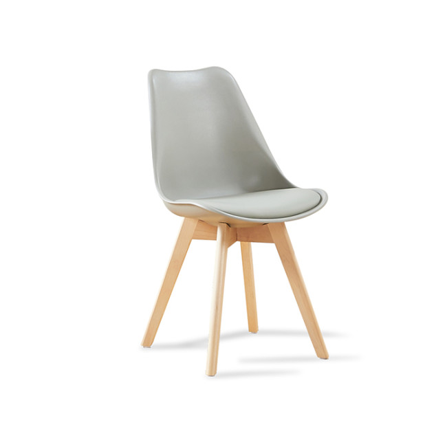 Chaise style scandinave Bjorn – Piètement en bois premium
