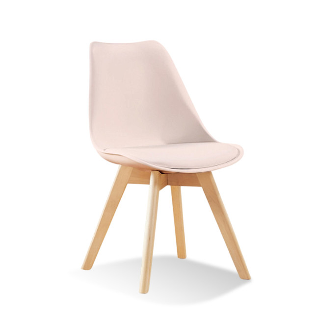 Chaise style scandinave Bjorn – Piètement en bois premium