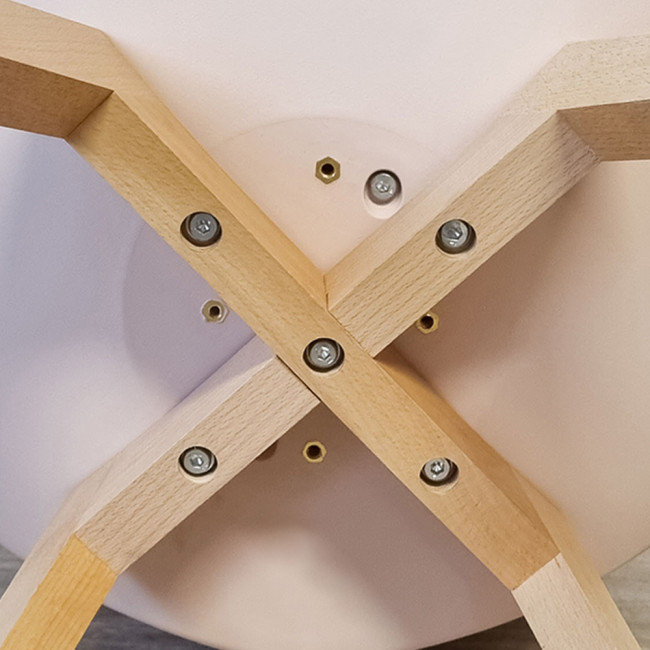 Chaise style scandinave Bjorn – Piètement en bois premium