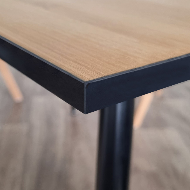 Table à manger rectangulaire scandinave chêne 120cm - Nora