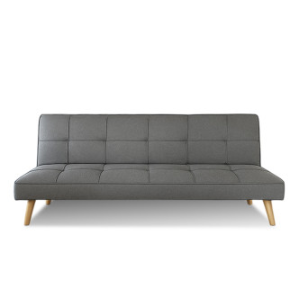 Banquette clic clac 3 places grise – Prix Discount
