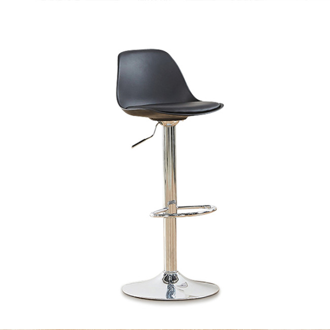Tabouret de cuisine scandinave noir - Deki